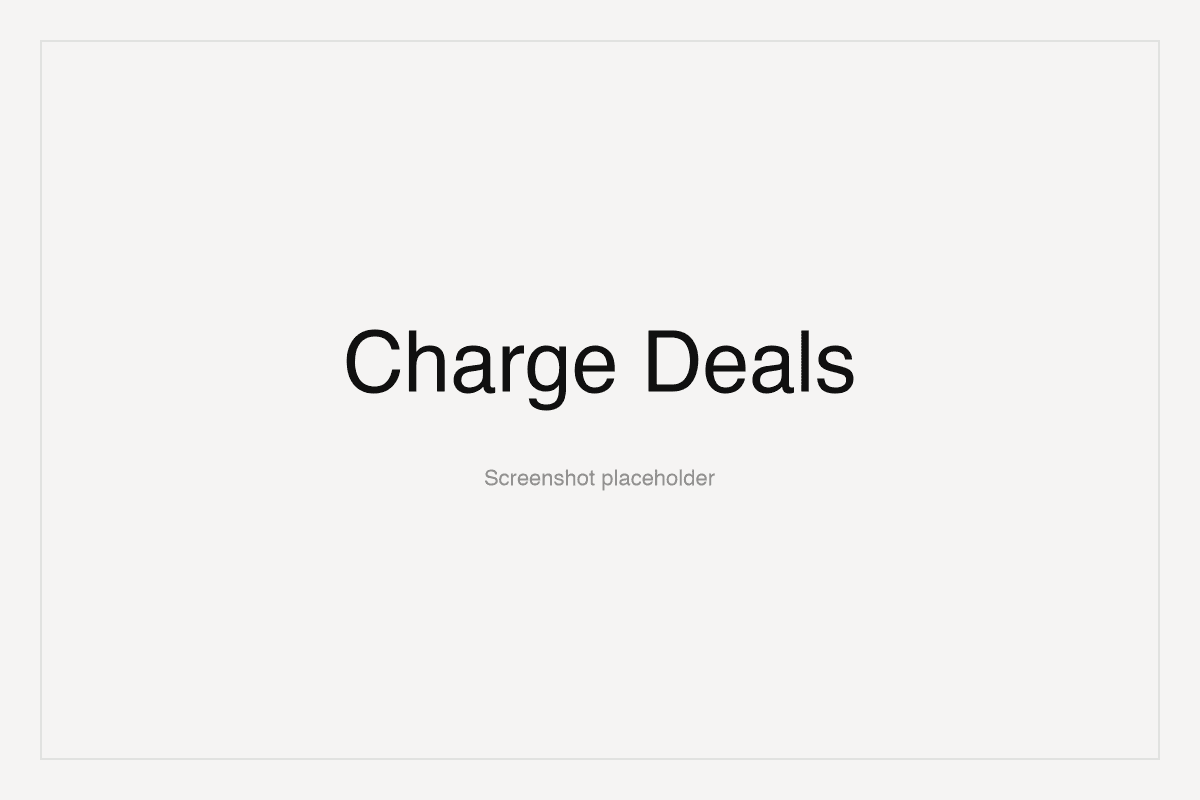 Charge Deals